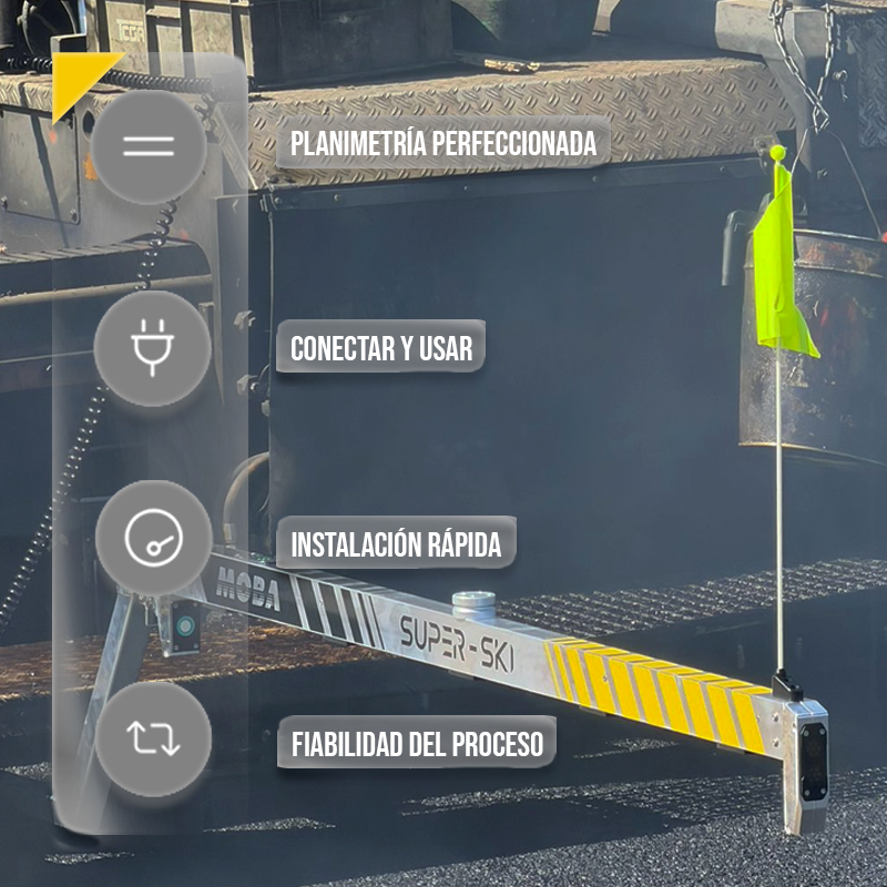 MobaSpainConstr's tweet photo. Experimente el futuro de la nivelación durante los procesos de pavimentación con SUPER-SKI. 
ℹ️Más información:
https://t.co/EZfGDrMP9g

#MobaSpainConstr #CalidadMOBA #MobaControlDeMaquinaria #Superski #EquiposAsfalto #Extendedoras #MOBA  #Innovación #Tecnología https://t.co/Gf9C2czmDm