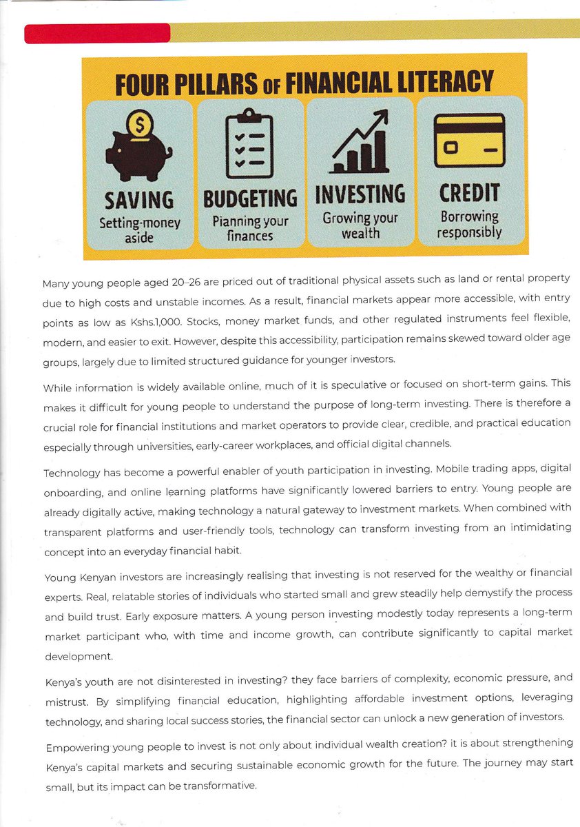 KASIB_KE's tweet photo. Your investment journey doesn't have to start big -it just has to start. 
Young Kenyans are discovering that building wealth is possible, even on a modest income. Real people, starting small, growing steadily. That story could be yours.
Read on to learn how.

@CMAKenya

@abccapitalkenya

@AbsaKenya

@AIB_AXYSAfrica

@CAIBofficial

@CPFKenya

@Dry_Associates

@DyerandBlair

@FIB_Kenya

@KeEquityBank

@FintrustS

@genghiscapital

@KCBInKenya

@KingdomBankKE

@KestrelCapEA

@Pergamon_invest

@RenCap

@investwithSIB

@SterlingCLtd

@SuntraInvests

@NSE_PLC

@cdsckenya