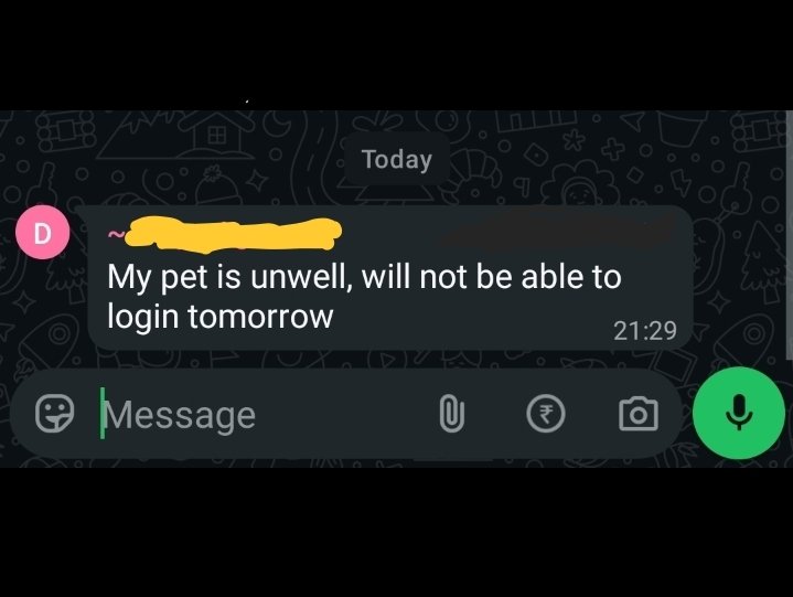 ambr17's tweet image. Gen Z didn’t just break traditional work culture —
they’ve outsourced accountability to their pets.

#CorporateLife #GenZ #WFH #OfficeHumor #Viral