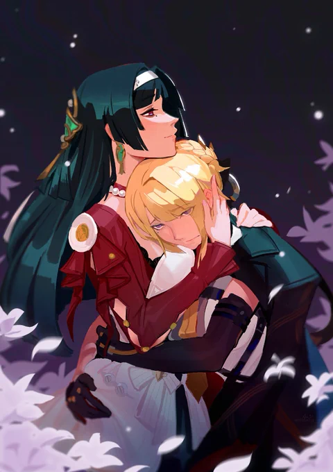 Quickly posting some lesbian art for lesbian day before the clock hits midnight in California