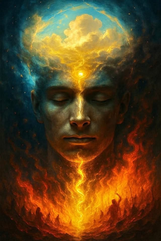 LIBERATION IS INNER ALCHEMY 

Hell was never a place in the afterlife. It was a control mechanism of consciousness control, engineered to break spirits from the inside out. It taught you to fear your own existence, to shrink before your own Creator, to see yourself and others
