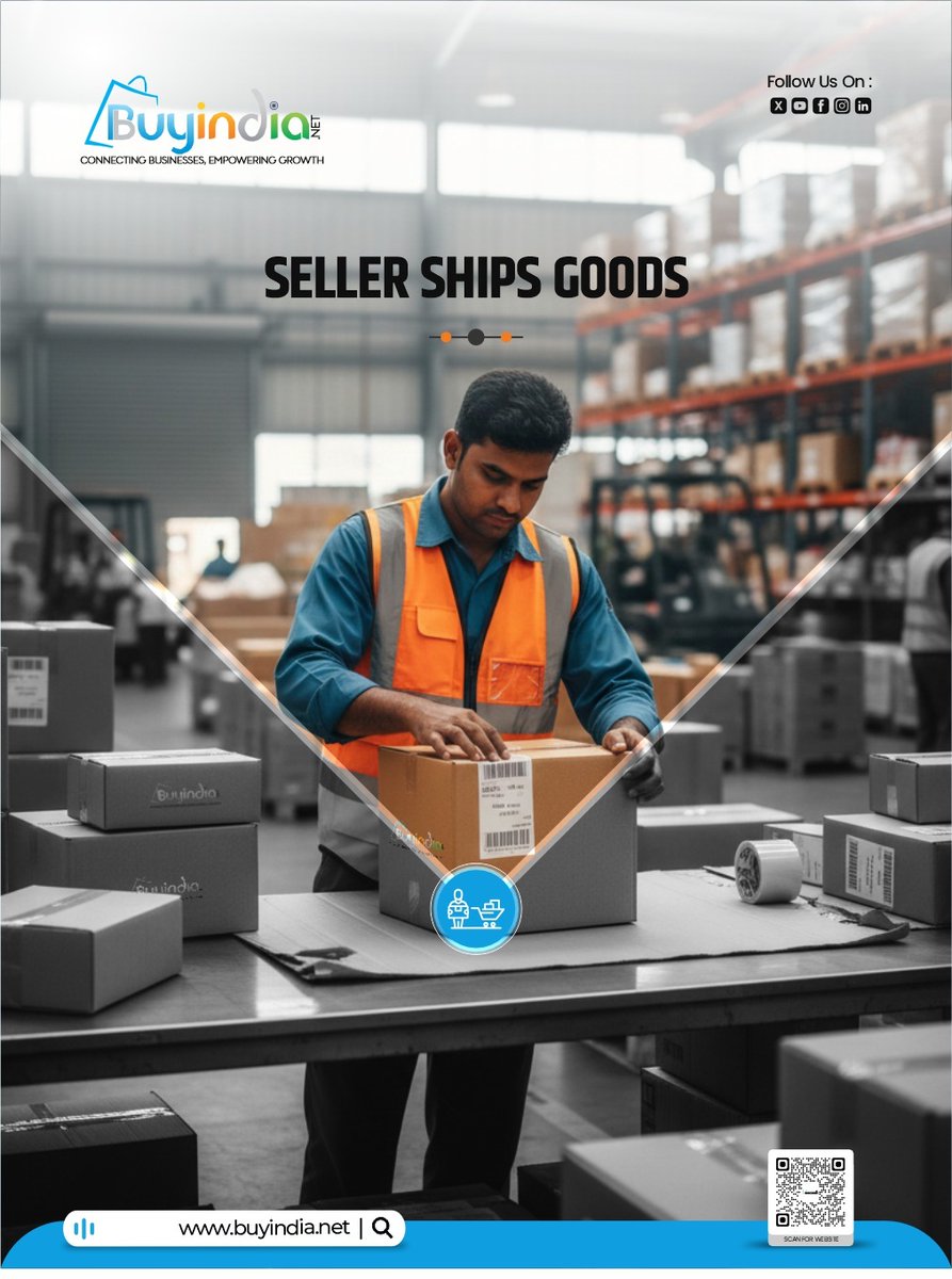 BuyindiaB2B's tweet image. Buyer pays 💳
Seller ships 📦
Funds stay secure 🔐
Released after delivery 💰

That’s how safe business works on BuyIndia.

No risk. Just trust.
🌐 buyindia.net

#BuyIndia #SecurePayments #B2B #BusinessIndia #StartupIndia #MSME #Ecommerce #TradeSmart #DigitalBusiness