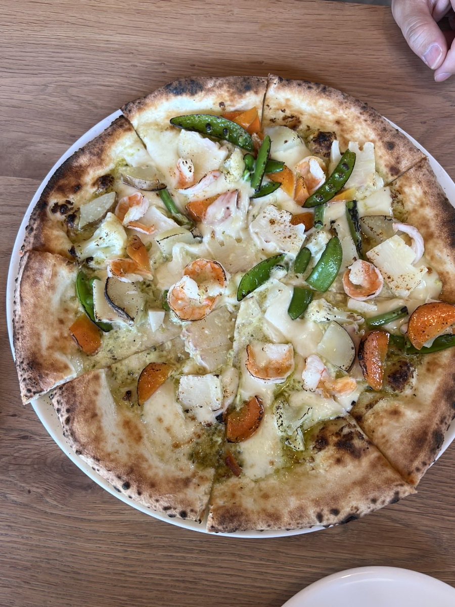 nakamaldini's tweet image. 今日は嫁さんとVISONに来てます！
昼ごはんに農園レストランの
NOUNIYEELで食べたけど、マジ美味かった。オーガニック野菜🥬🥦を使ったピザ🍕パスタ🍝と、バーニャカウダー
どれも美味かった‼️
#VISON