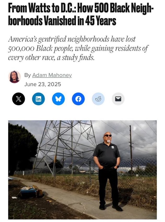 Black American communities are not surviving.
They’re disappearing.