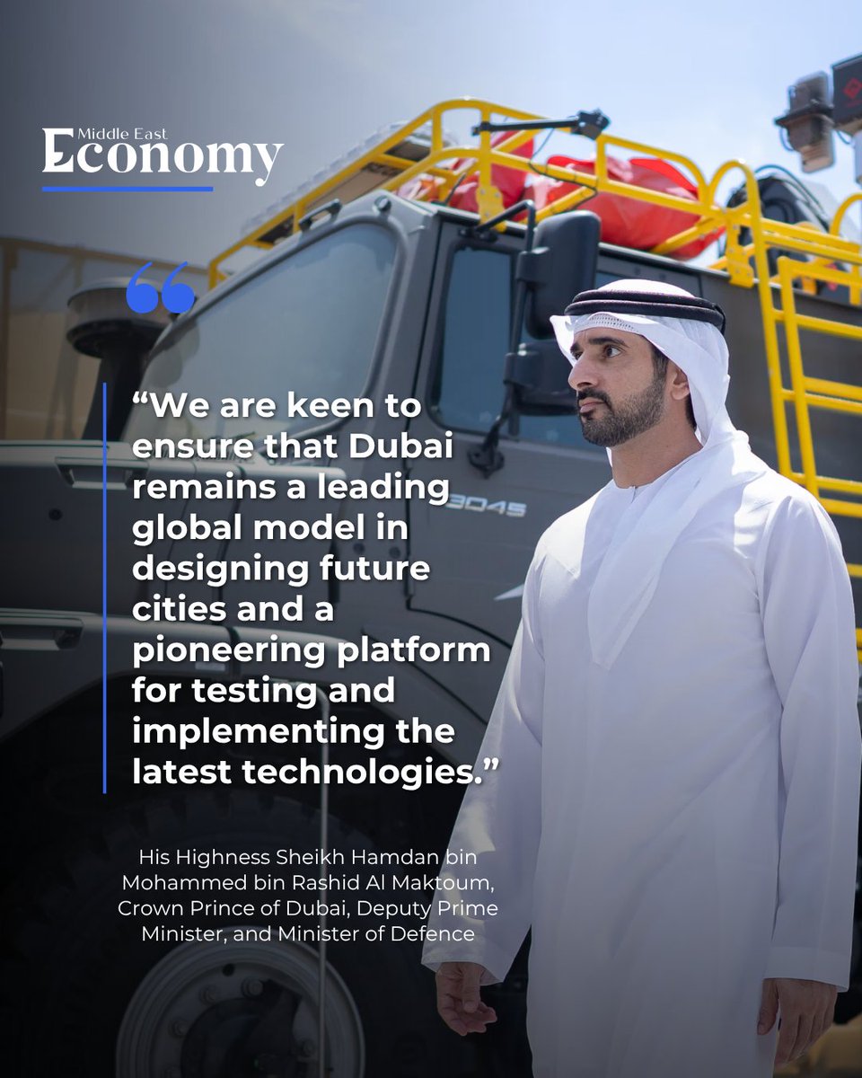 Economy_ME's tweet image. During a tour with @rta_dubai, His Highness Sheikh @HamdanMohammed bin Rashid Al Maktoum, affirmed that Dubai operates with a clear vision based on innovation as a core principle and advanced technologies as a key tool for transforming lives and achieving leadership.

#Dubai