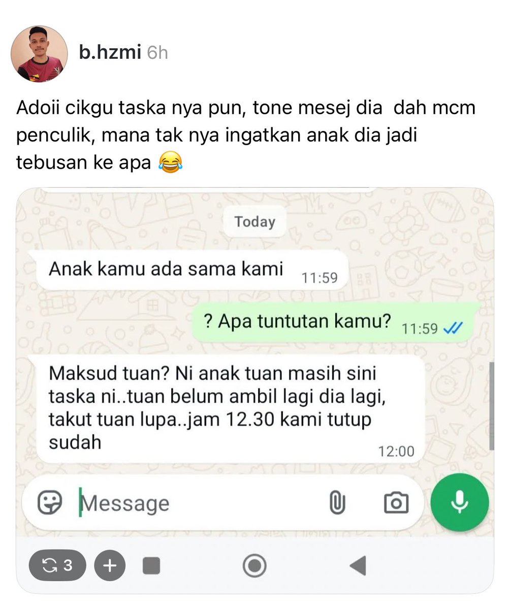 Slang sabahan ni 😂