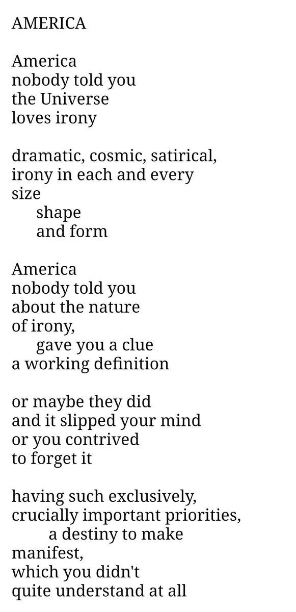 drdamiang's tweet photo. AMERICA #poem #poetry https://t.co/Kh85POICv8