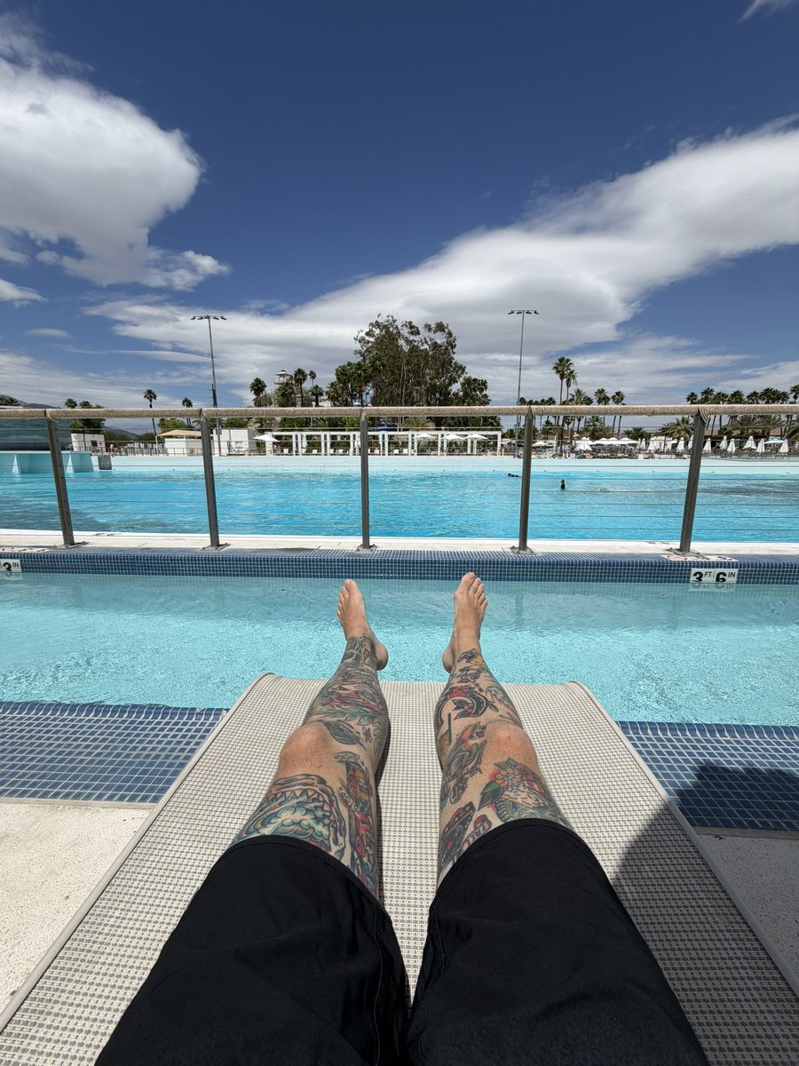 ImASurferDude's tweet image. Always the best times at @SurfPalmSprings 🤙🏻🌴 #PalmSprings #WavePool