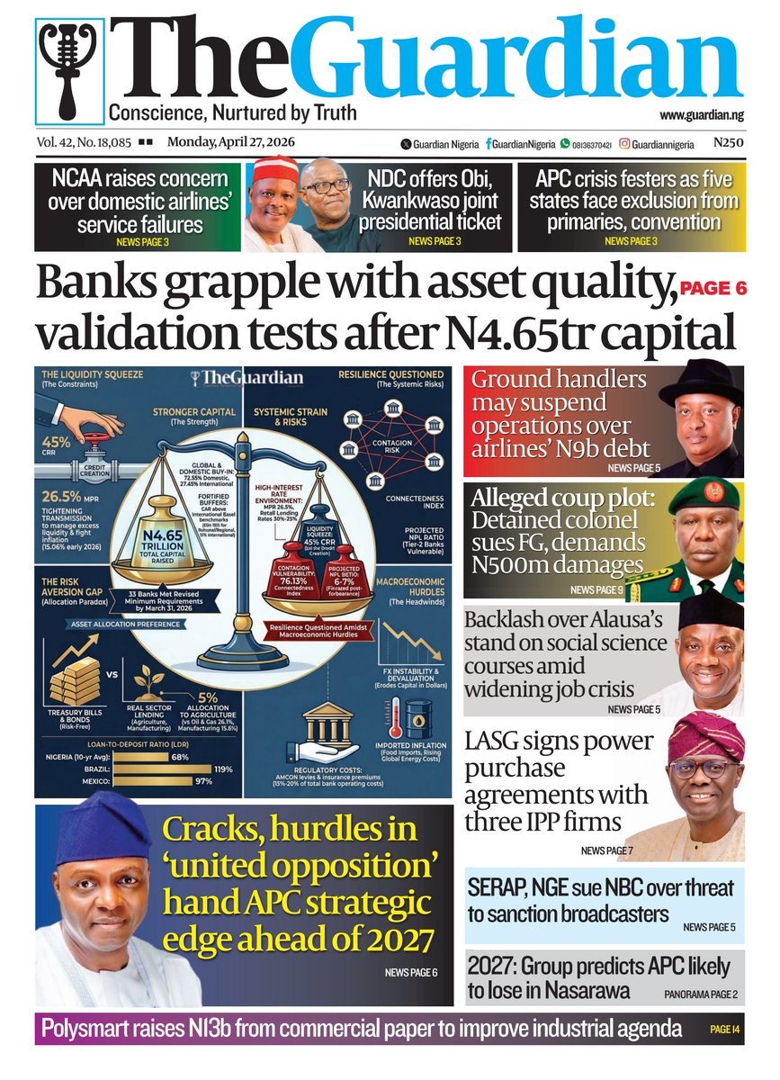 Ishaku__Audu's tweet image. 27/04/2026
#BreakingNews #Iran #US     Nigeria Insecurity Tinubu Atiku Mali Obi #FreeElrufai APC ADC PDP 2027

cc:
@officialABAT
@KashimSM
@ProfZulum
@B_ELRUFAI
@JibrinIbrahim17
@KhalifaDikwaPhD
@honbetara1
@alouibrahim92
@ZagazOlaMakama
@DejiAdesogan
@secmxx
@Abugazzaa
1.