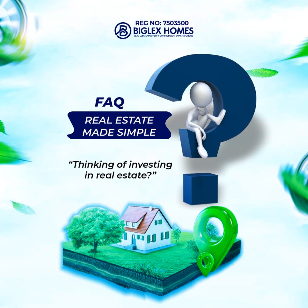 Biglexhomes's tweet image. Got real estate questions? We’ve answered the essentials to help you avoid costly mistakes and make smarter decisions.

Don’t guess, get it right.

📩 DM us
📞 07058206853, 09070050895
Check thread 👇👇

#RealEstateFAQ #SmartInvesting #PropertyInvestment #NigeriaRealEstate