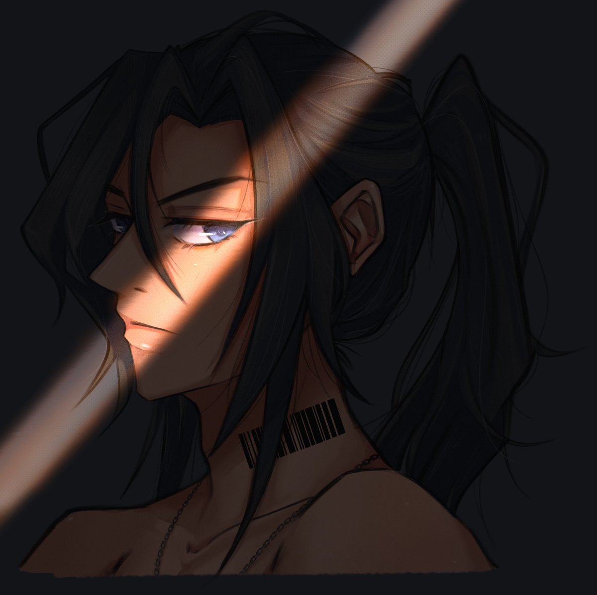 westerlyxx's tweet image. playing with some dramatic lighting with my boy ~ ^^
#animeart #prettyboy #ikemen #illustrations