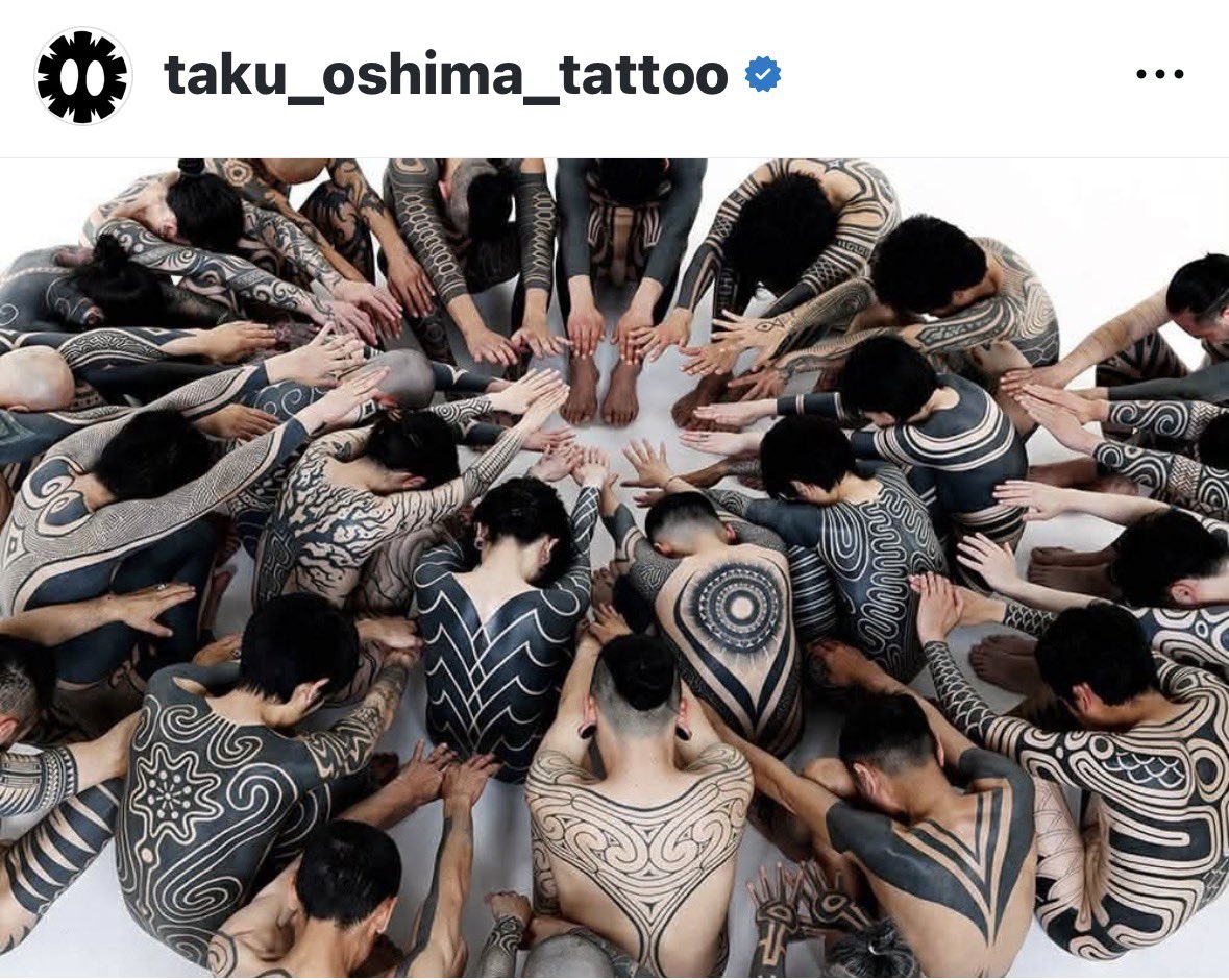sayapikake's tweet photo. 生涯の推し『大島托』さんの縄文の紋様をタトゥーとして未来に届ける作品集にうちのカツオ(旦那)が載りました
嬉しいし、素敵な経験をありがとうございました
※正確には縄文のジャンルなのか疑問ですが大島托さんからの招集だったのでそういうことなのかと
ギザギザくんです https://t.co/EL2c5oEfRO