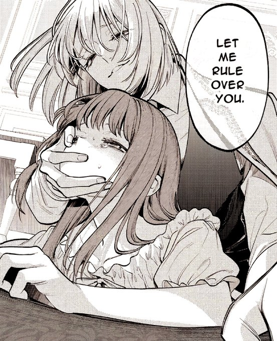 Kenya27488416's tweet photo. Let me rule over you💗💓
One look at that possessive grip and you already know — she’s not asking. She’s taking.
#YuriHentai #DominantGirl #SubmissionKink #NSFWAnime #LetMeRuleYou #LewdManga #TeasingDomme #PossessiveWaifu https://t.co/v8drKk1fGH