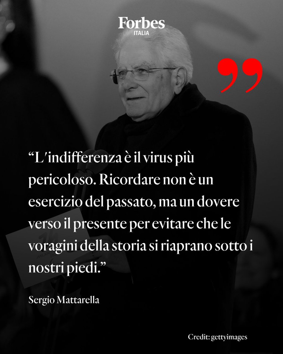 ForbesItalia's tweet photo. Sergio Mattarella - #QuoteOfTheDay https://t.co/phn5uBYJNA