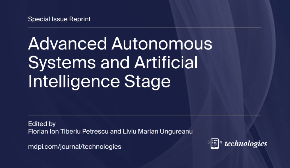 MDPIOpenAccess's tweet image. With over 80,000 views, this Special Issue published in @Technologies_OA (ISSN 2227-7080) explores recent advances in autonomous systems and artificial intelligence.

Access the free @BooksMDPI reprint: brnw.ch/21x1Xsy

#MDPI #OpenAccess #Technologies #MDPIBooks #Research