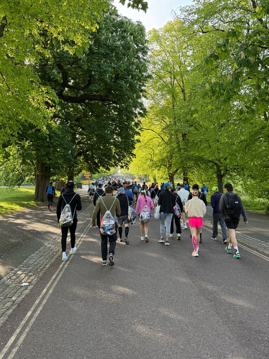 DomChapman's tweet photo. Yesterday I ran the marathon for @GetKidsGoing.☀️
The London Marathon is the absolute best.
Beautiful day, beautiful run and wonderful support. So much love out there. Thank you. ❤️
#londonmarathon2026 #done 🏃‍♂️
https://t.co/6QQQxoTpyI https://t.co/DH1izBKo91