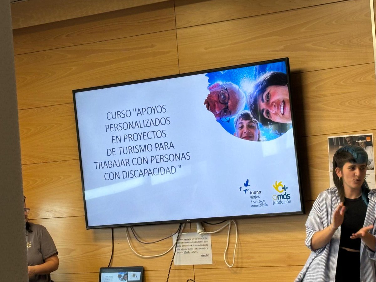 Ocio_AMAS's tweet photo. EXITAZO total del curso de apoyo a personas con di en el ámbito del turismo.
Lo importante de formar sobre las CAPACIDADES de las PERSONAS y como prestar APOYOS de CALIDAD.
Vuelva a impartirlo @Ocio_AMAS y @trianaaccesible , y colabora la D.G de la Juventud de la CM.
@GrupoAMAS https://t.co/J5umI6yuNa