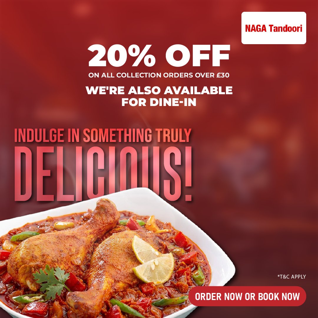 NagaTandooriMK's tweet image. Craving something big for Friday night? 🤤

Go all in with something satisfying and worth every bite. Tonight is not the night to hold back.

Go all in: chefonline.co.uk/naga-tandoori-…
 
#NagaTandoori #FridayNight #TakeawayUK #FoodNow