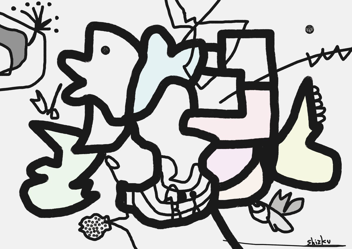 Shizku_creator's tweet photo. #イラスト #イラストレーション #アート #art #抽象画 #abstractartwork #僕の宇宙 #独創 #originality #サバイバル #love #narrative #survival #魂 #soul #自由 #freedum #異世界 https://t.co/cLHUzhxYhH