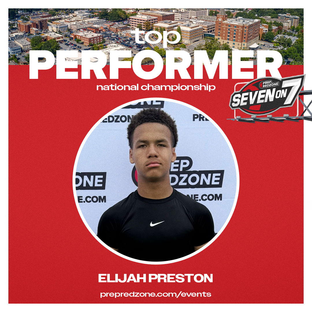 PrepRedzone's tweet photo. 🚨 𝗧𝗢𝗣 𝗣𝗘𝗥𝗙𝗢𝗥𝗠𝗘𝗥𝗦

Check out who made an impact!

✍️ #PRZNationalChampionship

@CarterAnglin
@ElijahPres2030
@epittsiii https://t.co/Fc3s4A8yLP