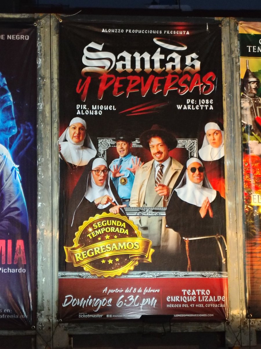 24_dta's tweet photo. Gracias por la invitación, amigos de @WowmxTv #SantasYPerversas https://t.co/eiXqCfHEEo