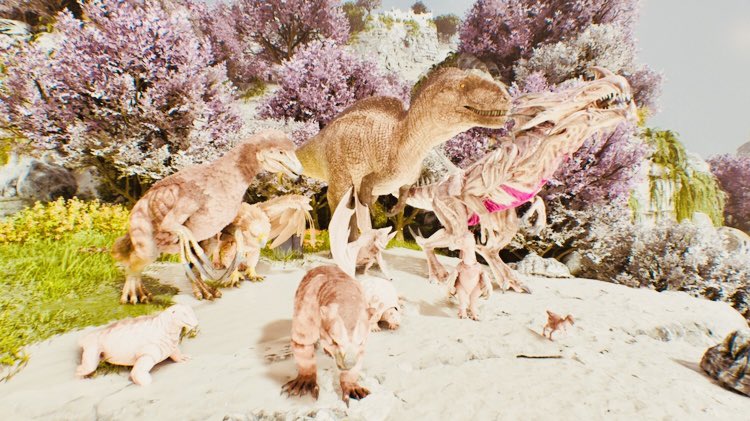 Thylaco_House's tweet image. 桜カラーの子達と今年最後の花見🌸

皆かわいい🫶🫶

でもやっぱり桜リーパーの王者感凄い🥹

皆かわいいけどね🌸🌸
また来年🌸🍶

#ARK
#ASA
#ArkSurvivalAscended