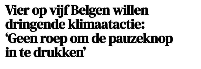 Vier op vijf Belgen is ambtenaar, pseudo-ambtenaar, werkloos, gepensioneerd of langdurig ziek. 

De rest betaalt de rekening. Voor hoe lang nog?