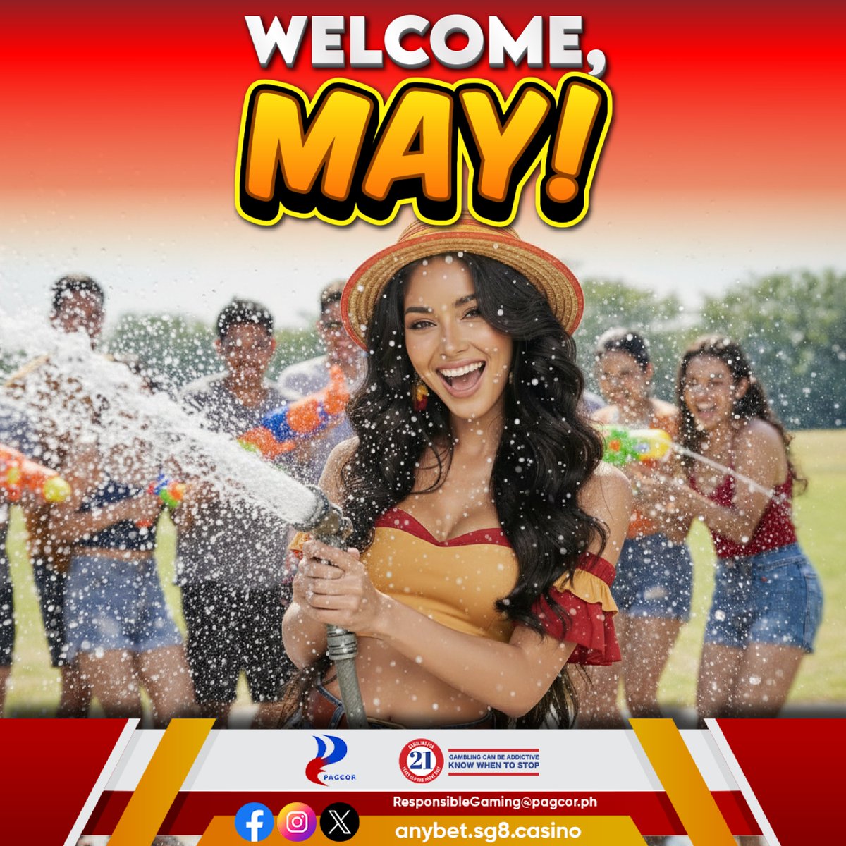 AnybetOfficial's tweet image. Welcome, May! Fresh month, fresh energy, fresh vibes! 😎
Take this month as a new start and make every day count. Stay positive and enjoy responsibly. 😉

#WelcomeMay #FreshStart #GoodVibes #MayFeels #PositiveEnergy #ResponsibleFun