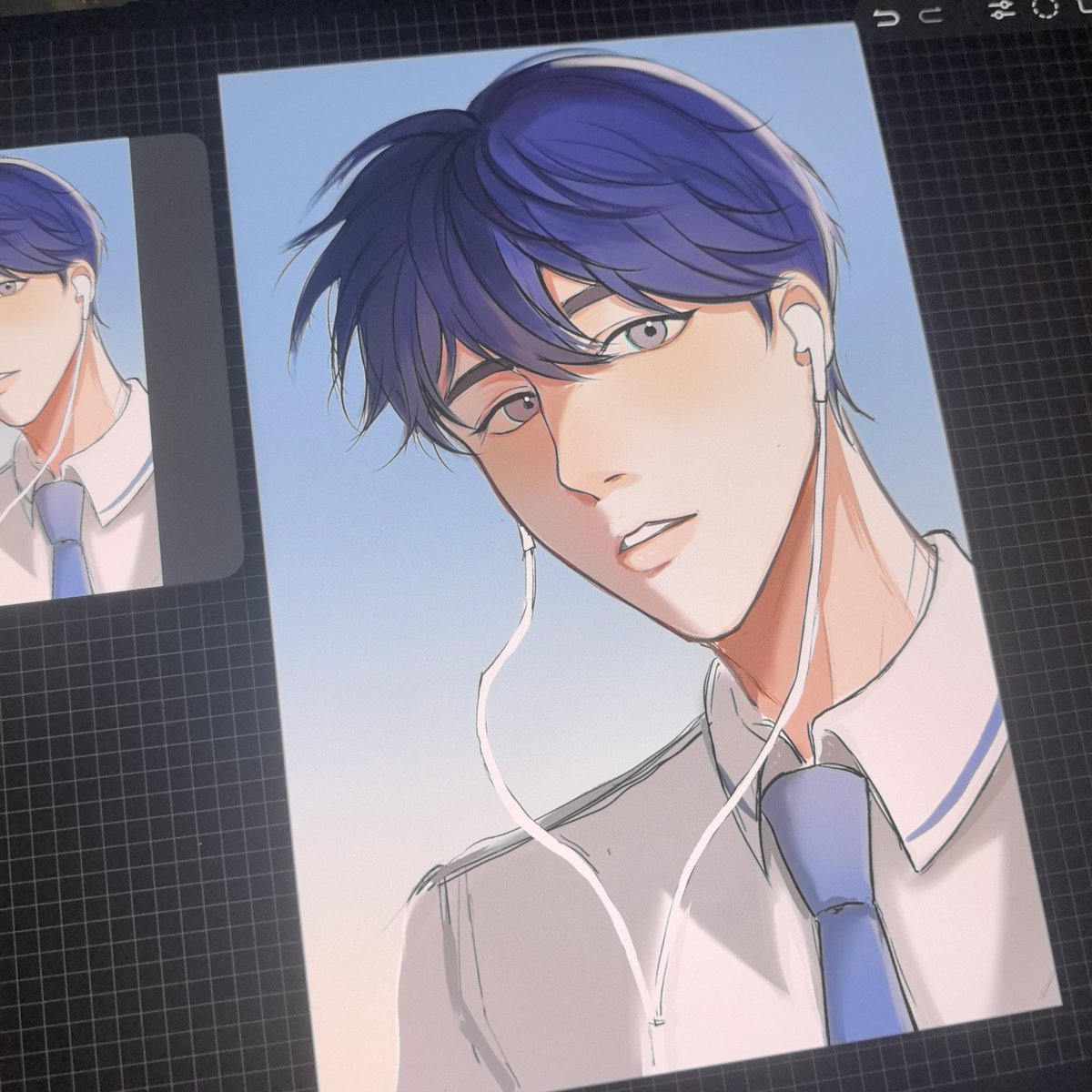 LengMen_'s tweet photo. 绘画练习……
#예준 #Yejun #PLAVE #플레이브 https://t.co/gVhutcC8Zg