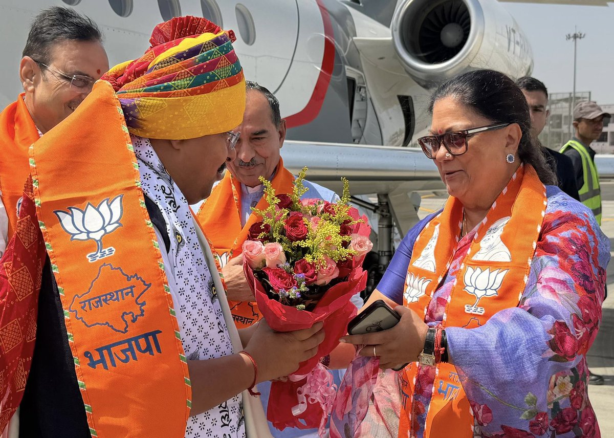 Vasundhara Raje tweet media