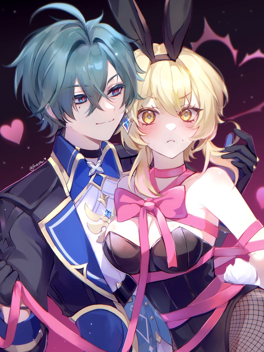 avesaoi's tweet photo. 🩷🩷🩷🐇✨#lohenlumi #lohlumi #lohen #GenshinImacpt https://t.co/j73bpPol82