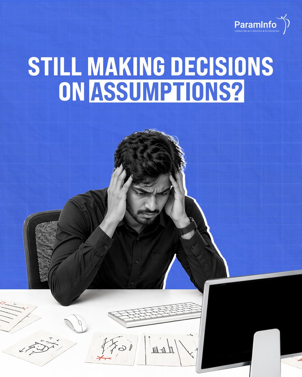 paraminfoit's tweet image. Assumptions don’t scale businesses. Data does.

With ParamInfo BI solutions, enterprises move from guesswork to structured, data-driven decisions.

#BusinessIntelligence #DataDriven #Analytics #DecisionMaking #EnterpriseTech #DataStrategy #DigitalTransformation #ParamInfo