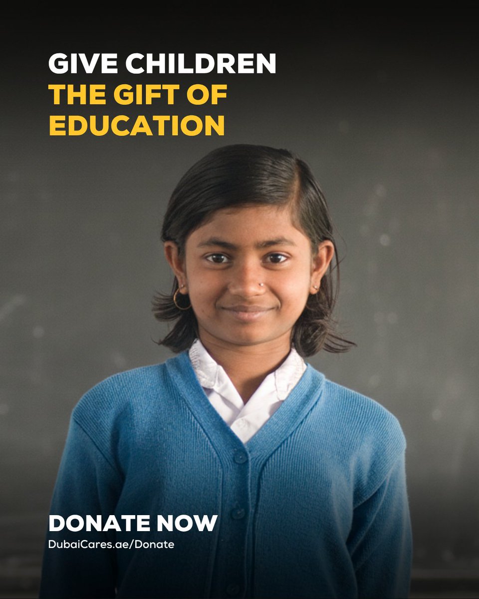 Dubai Cares tweet media