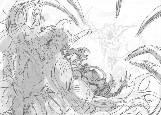 「落ちこぼれ[☆1]魔法使いは、今日も無意識にチートを使う」 53話更新です! ボリューム戻って遅れて…すいませんほんと…モンスターが描いても描いても でもおかげでいい感じにはできたのではと できてたらいいな