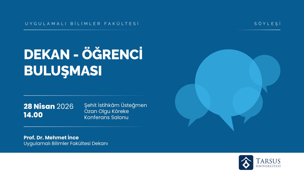 Tarsus Üniversitesi tweet media