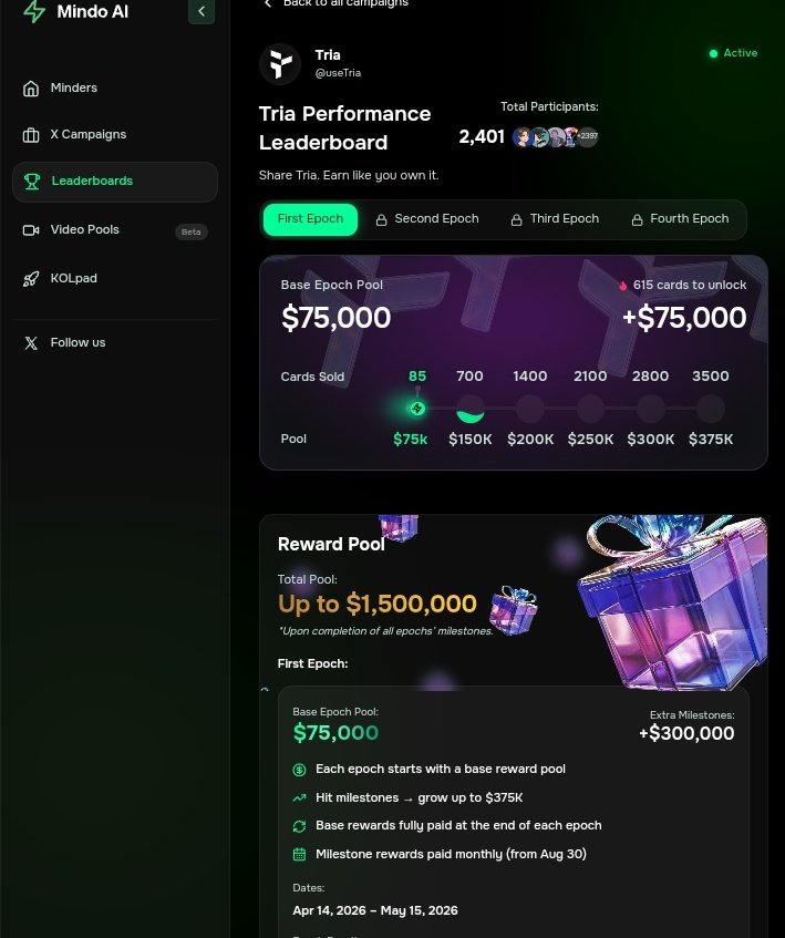 Dropnaut's tweet photo. Web3 is finally getting the UI/UX it deserves. Been diving deep into the @useTria x @MindoAI ecosystem today and the conviction is high. We are moving from clunky wallets and broken bridges to seamless, one-tap on-chain banking. Ekdum smooth transition. Let's break it down https://t.co/DLacuGvbHn