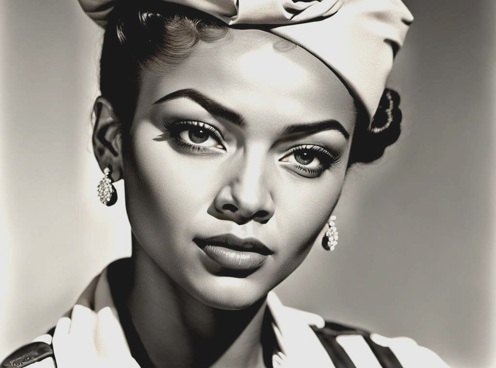 VintageVibesArt's tweet image. Rosie  - 1940's Inspired

Good Monday #MondayMorning  #MondayMotivation  #MondayVibes #illustration #blackandwhite #portrait #glamour #1940s #retro #vintage #style #hat #noir #VintageVibesArt