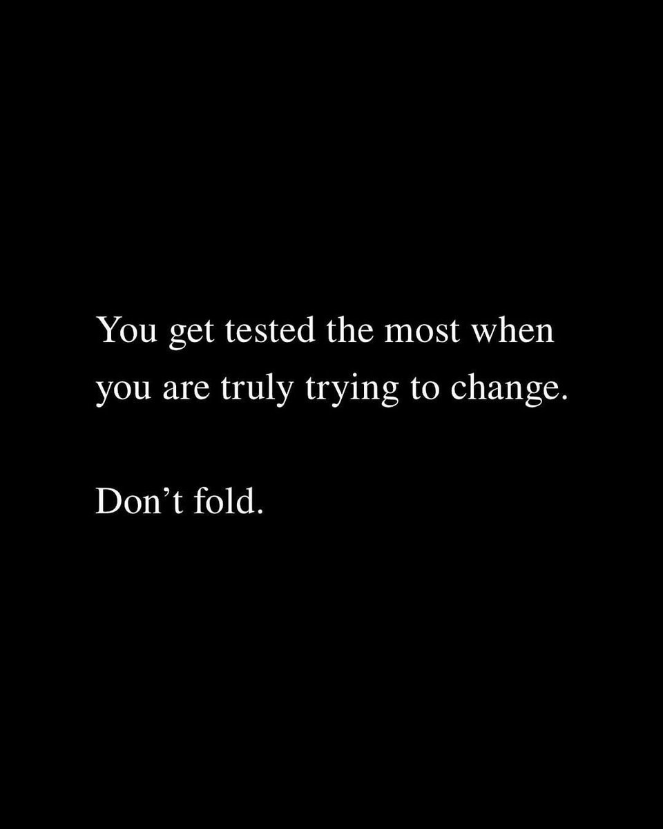 It’s a new week to not fold. Make it count.