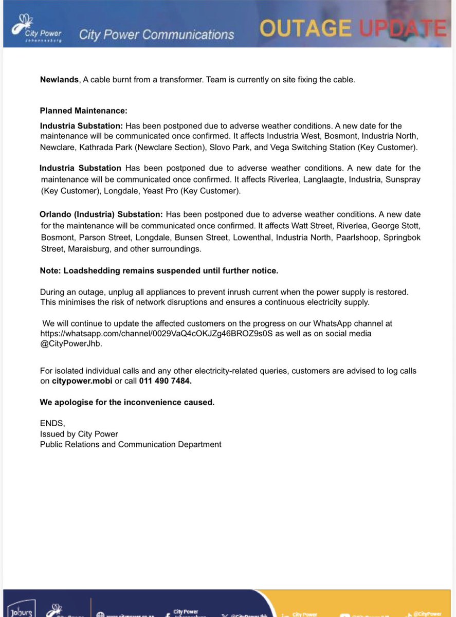 @CityPowerJhb tweet media