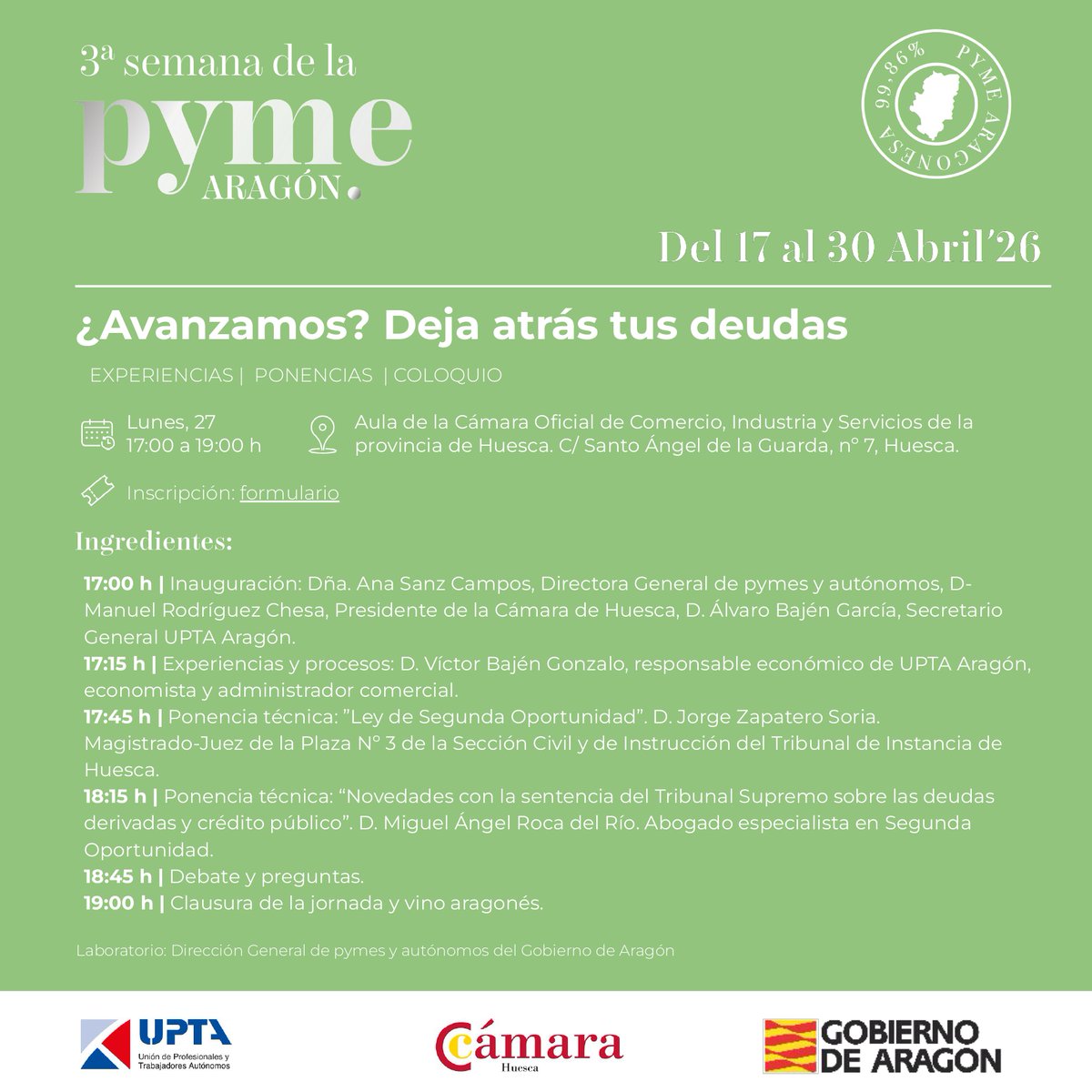 Asociación de autónomos-UPTA Aragón tweet media