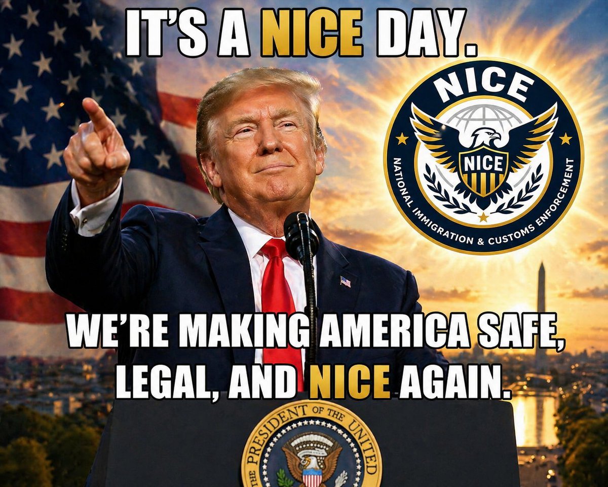 National Immigration and Customs Enforcement $NICE tweet media