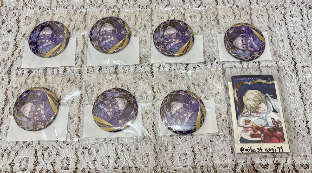 miho34nagi79's tweet photo. [交換] ちゃれくじ　イケメンヴィラン　イケヴィラ  異国への誘いくじ

譲) ジュード・エリス

求) 同賞エルバート

郵送のみ。
宜しくお願い致します。 https://t.co/WD3YiYZCFx