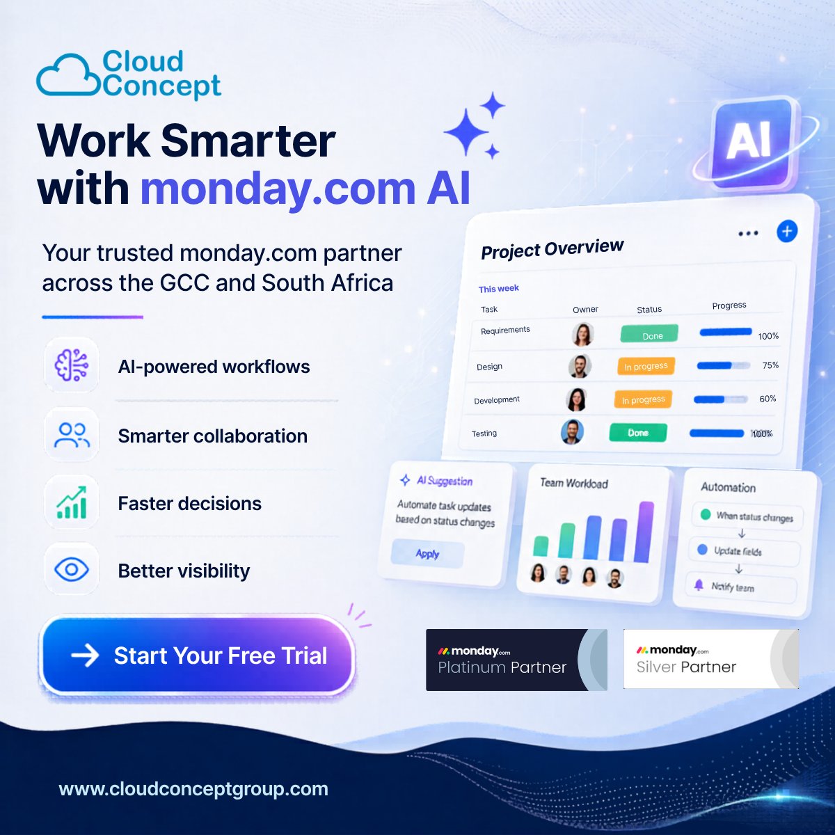 cloudconceptae's tweet photo. With https://t.co/xpBF5Nin9F AI, reduce manual tasks, improve visibility, and move faster across sales, projects.

Cloud Concept is a https://t.co/xpBF5Nin9F Platinum Partner in GCC and Silver Partner in South Africa.

Try free: https://t.co/iNYerqJMjS https://t.co/oflhrYreW4