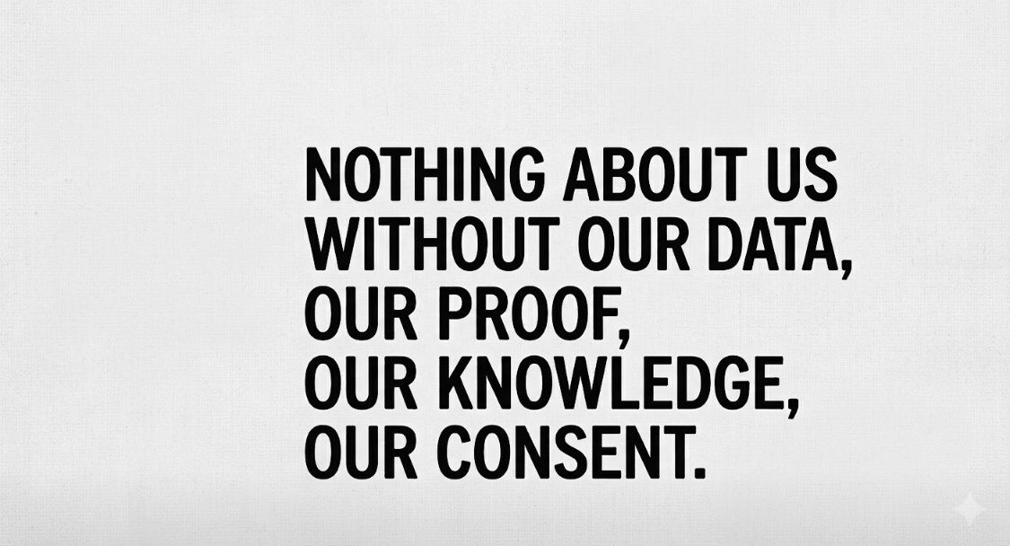 LamicareDRO's tweet image. At @LamicareDRO,we’ve seen how often communities are present in the process but absent from power. 
Data is #collected, #stories are shared, but #ownership rarely stays with the people whose lives shape that evidence.

Lived experience is not an add-on. It is expertise. 
It