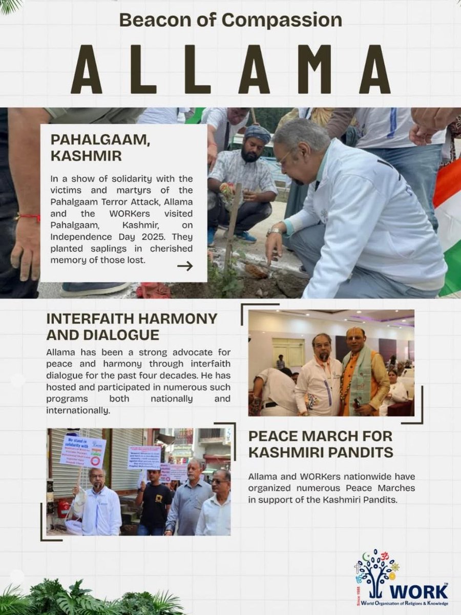 WORKCompassion's tweet photo. Allama Syed Abdullah Tariq
President, WORK Charitable Trust
#WORKforCompassion https://t.co/ytmAzSZYsC