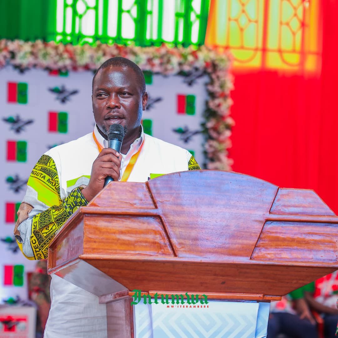 NRMOnline's tweet photo. The NRM Secretary General, Rt. Hon. @TodwongR, has called for continued political stability in Burundi during high-level discussions with the country’s ruling CNDD-FDD party, as the East African nation moves closer to its 2027 presidential election. https://t.co/j58xDS5iIc
