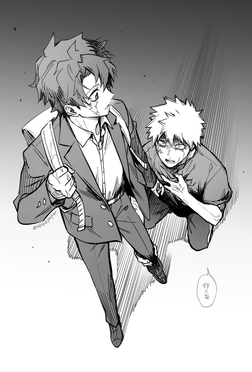 bbb4paper's tweet image. 勝デ息抜きにちょい落書き… 色々と緊張してきたー