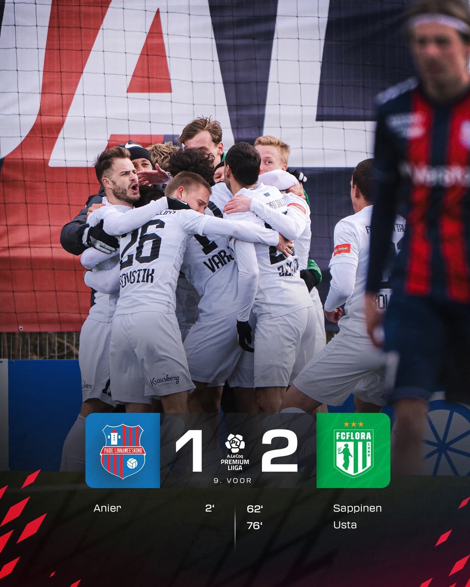 EstonieFrance's tweet photo. #PremiumLiiga (J-9)

- #Levadia nouveau leader du championnat après son carton contre #NarvaTrans 

- Au mental, #Parnu s'impose à Hiiu contre #Kalju et enchaîne une deuxième victoire.

- bousculé, #Flora s'impose contre #Paide et commence à retrouver un bon style de jeu. https://t.co/HY1ILA3d7d