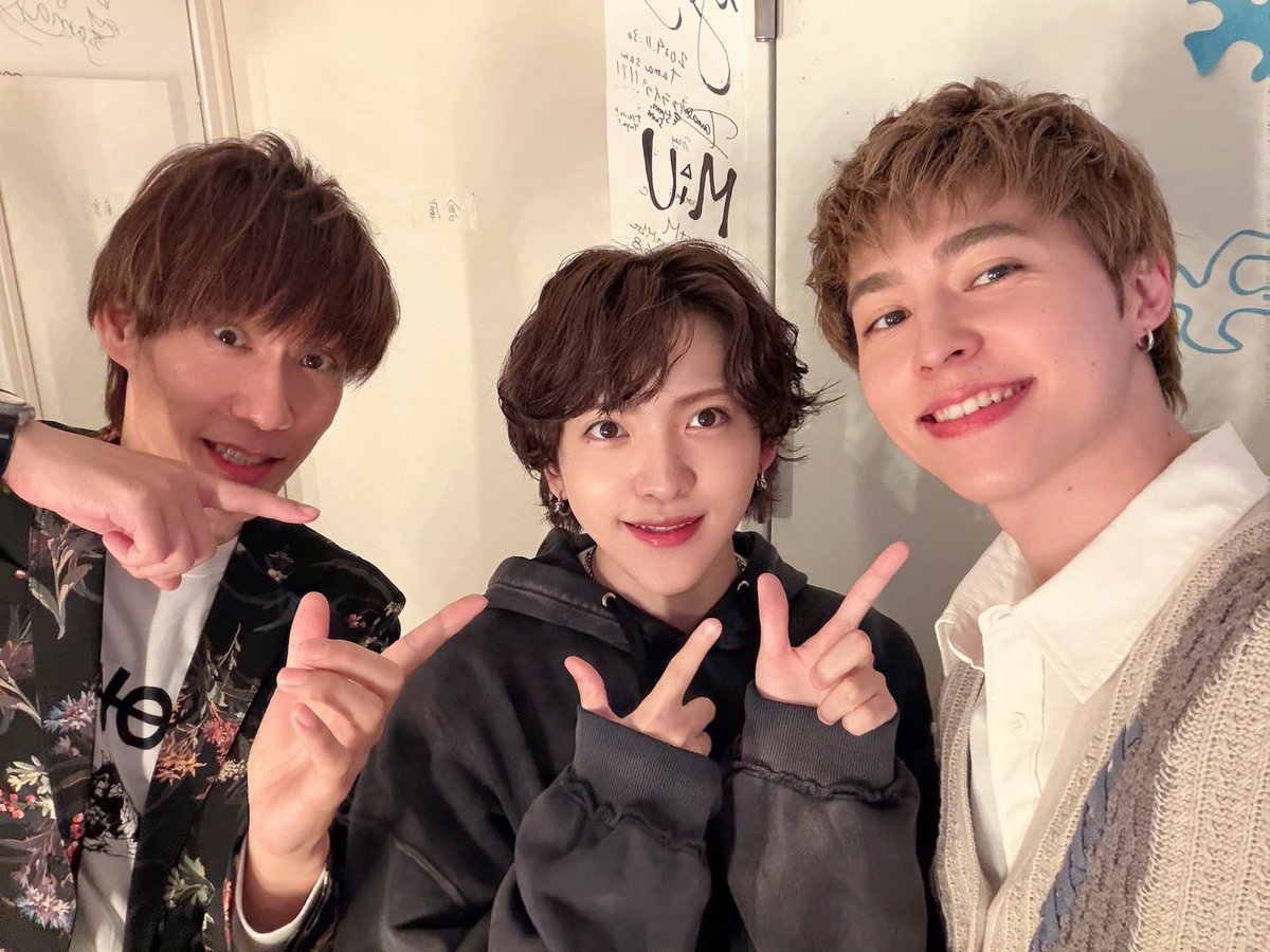 sweetking0301's tweet photo. 先日、
 #森田桐矢 BIRTHDAY EVENT vol.6
1部2部MC、
3部はゲストとして参加させて頂きました。

お越し頂きました皆様、
そしてゲストの
 #橋本真一 くん、
 #小辻庵 くん
楽しい面白時間をありがとうございました✨

桐矢と出会って11年
だいぶ大人になりましたね！

20代最後、良き年に🫧

 #甘王 https://t.co/w7qtgQRGcI