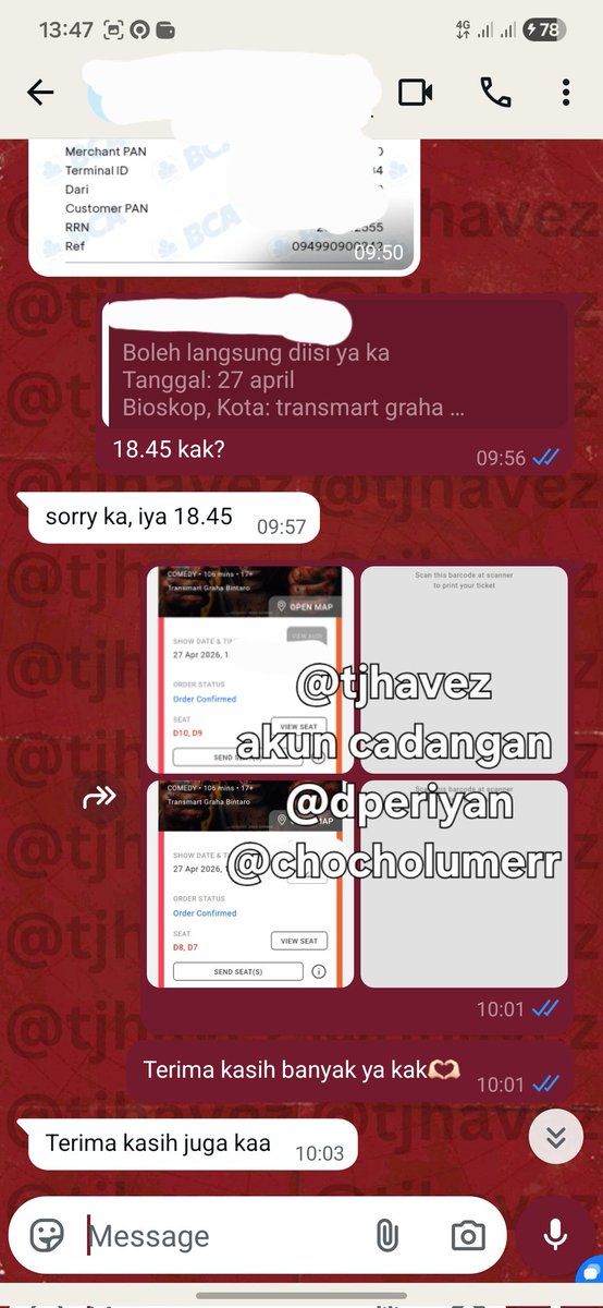Promo nonton b1g1 bioskop CGV • Fastrep on profile tweet media